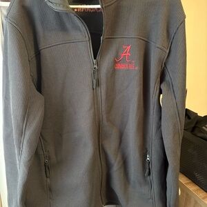 Colosseum Dark Gray Alabama crimson tide Jacket with Embroidered Detail